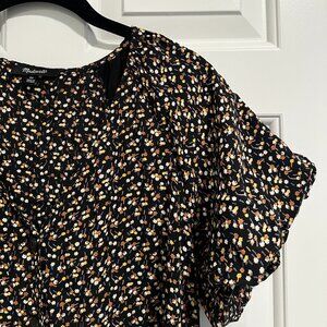 Madewell Floral Midi Dress